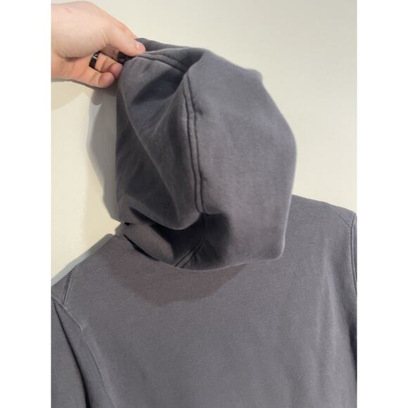 UNDER ARMOUR PROJECT ROCK Hoodie Mens Small Gray RESPECT Veterans Sweatshirt - Picture 7 of 10